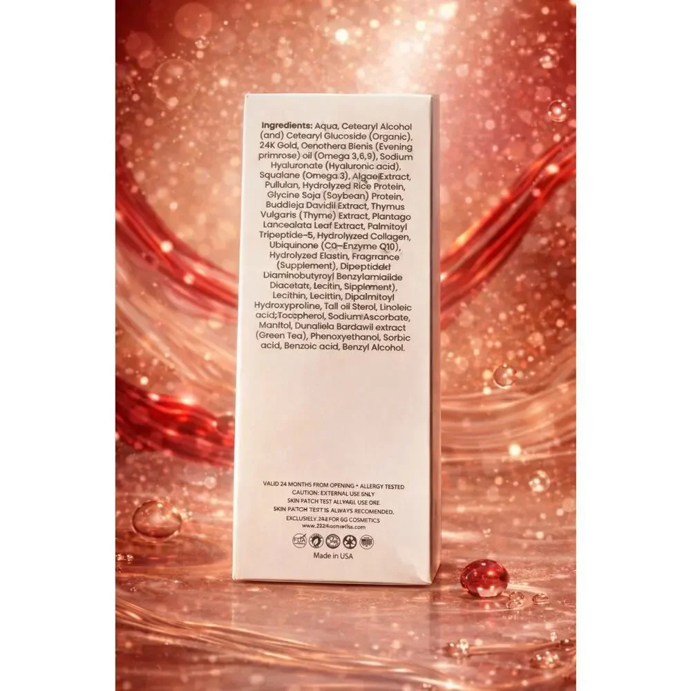D24K Cosmetics - Eye Correcting Hyaluronic Serum - 1 fl oz/ 30 mL